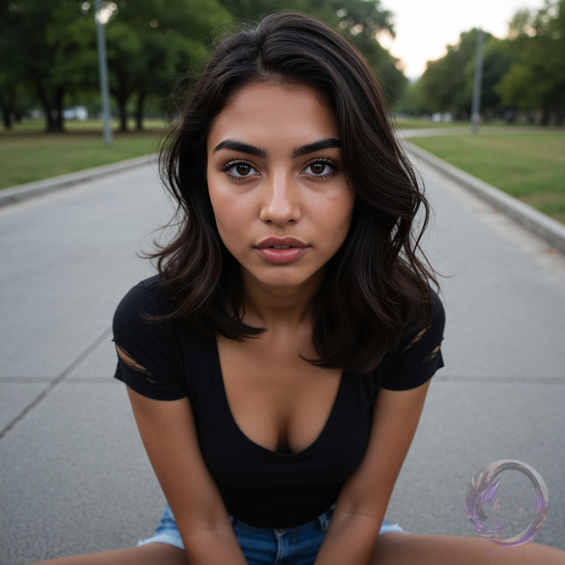 Kira in the park POV, by Ophelio