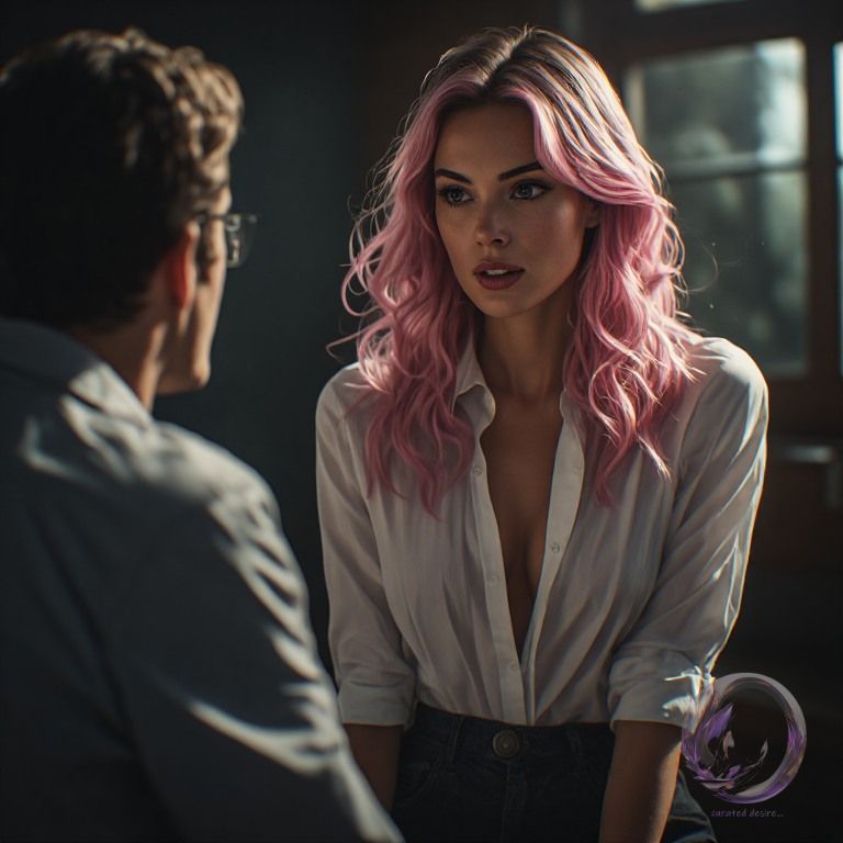 Vera and her boss, by Ophelio